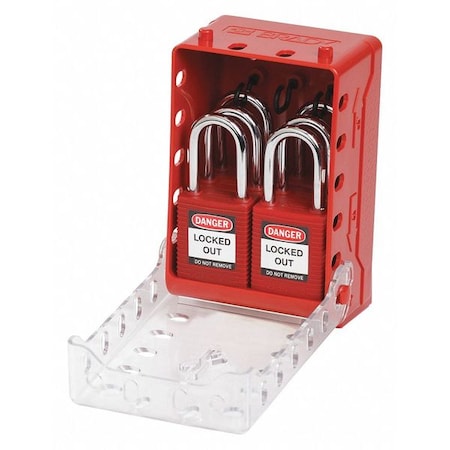 Brady 149174 - Padlock Station,5-11/16" H x 4" W