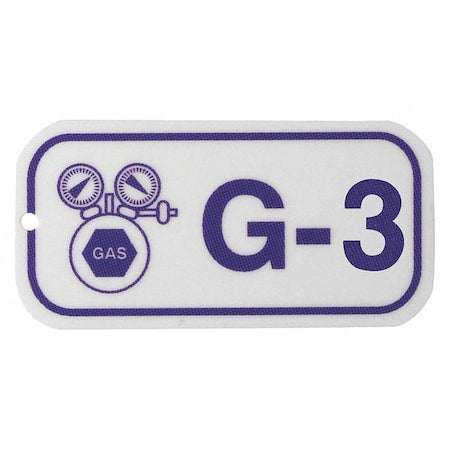 Brady 105671 - Lockout Tag, None/ No Header, Polypropylene, 3 in Width, 1 1/2 in Height, Write On Surface: No ,5 PK
