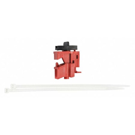 Brady 148702 - Circuit Breaker Lockout Rail, Circuit Breaker with Standard Nylon Cable Ties, 120/277 V AC