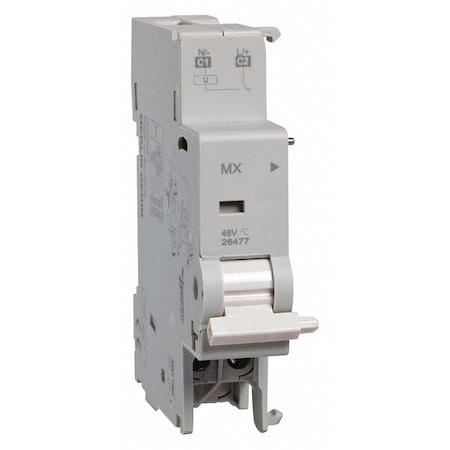 Schneider Electric M9A26478 - Shunt Trip Release, Multi-9 Circuit Breakers Use With, 12 to 24 V AC/12 to 24 V DC, 0 Poles