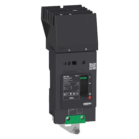 Square D BGA24070Y1 - Molded Case Circuit Breaker, POWERPACT B Series, 70 A, 2 Pole, 277/480 V AC, 65k A at 240 V AC, B Curve