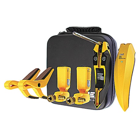 Uei Test Instruments HUB6 - Refrigerant Complete Kit,Bk/Yellow,HVACR