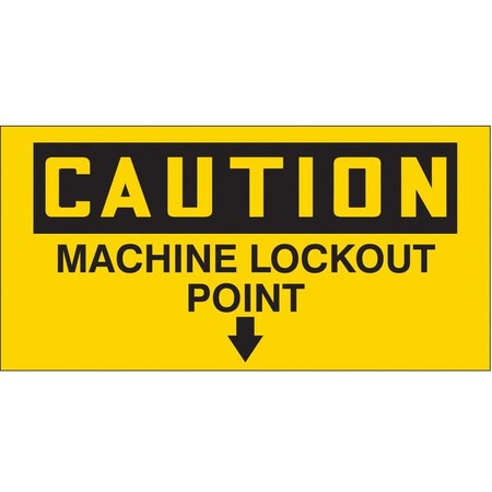 Condor 487C99 - Safety Label,4-1/2" W,4-1/2" H,PK2, 487 C99