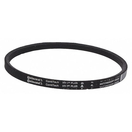 Continental A17 - Cogged V-Belt, Conti V Standard, A17, A, SBR, 19 in, 1/2 in Top Width
