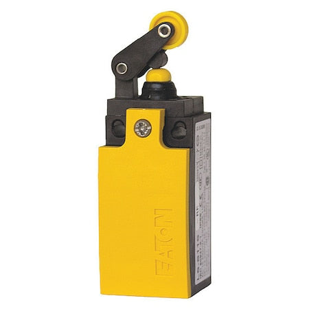 Eaton LS-S11S-L - Limit Switch, Plunger, Roller Lever, 1 NC/1 NO, 4 A at 400 V AC, Actuator Location: Top