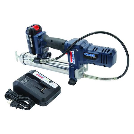 Lincoln Industrial 1262 - Grease Gun,8000 psi,Steel,14-1/2 oz.