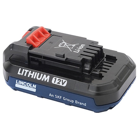 Lincoln Industrial 1261 - Battery,12 V,ABS/Steel/Copper/Lithium
