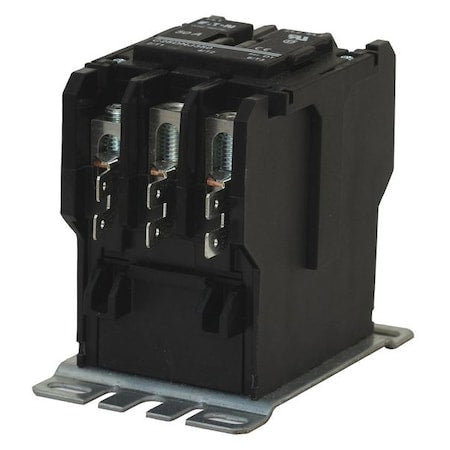 Eaton C25DNJ350A - Definite Purpose Magnetic Contactor, 120 V AC, 3 P, Non-Reversing, 3 Phase, Box Lug & Quick Connect