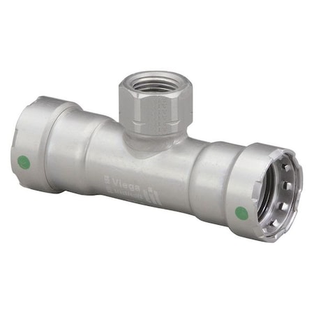 Viega 25480 - Tee,Steel,Press-fit3/4",3/4",FNPT3/4"