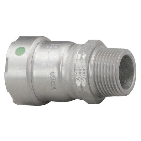 Viega 25105 - Strt,Steel,Press-fit3/4in,MNPT3/4in