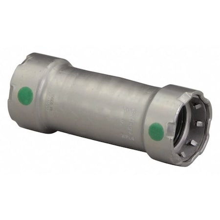 Viega 25080 - Viega Mega Press extended coupling No stop, 1" x 1"