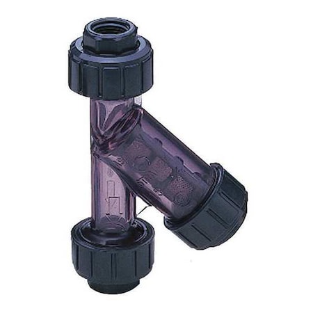 Asahi 1257010 - Y Strainer, 1 in Pipe, Socket/Threaded, PVC, 150 psi