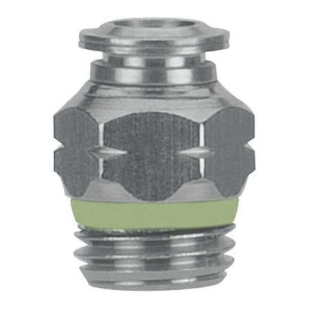 Aignep Usa 60020-10-3/8 - Push-Fit Adapter Fitting, Push-to-Connect x Universal, 10mm Tube OD, 3/8 in Pipe Size