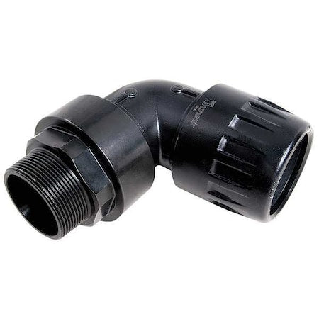 Transair 6609 25 22GR - Fitting, 7/8" Tube Size, Polyamide, Black