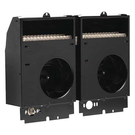 Cadet CST302T - Recessed Electric Wall-Mount Heater, Recessed or Surface, 3000/2250 W W, 240/208 V AC, Black