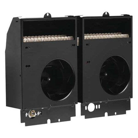 Cadet CST402T - Recessed Electric Wall-Mount Heater, Recessed or Surface, 4000/3000 W W, 240/208 V AC, Black