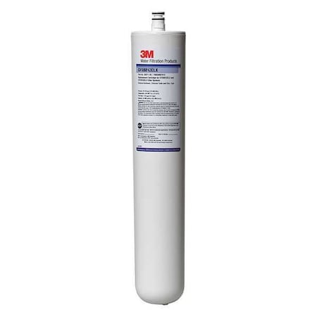3M Aqua-Pure CFS8812ELX - Quick Connect Filter, 1.7 gpm, 0.5 Micron, 3.19" O.D., 11 in H