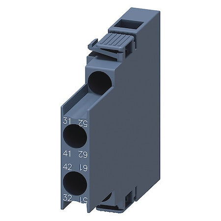 Siemens 3RH29211DA02 - Auxiliary Contact,10 A,Side Mounting