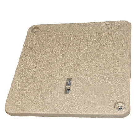 Quazite PC1212HA0009 - Underground Enclosure Cover, Blank Logo, 1 in. H x 12 in. W x 12 in. L, 15000 lb, Polymer Concrete