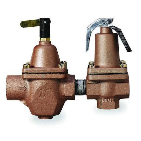 Watts 1450F - Fill and Relief Valve,1/2 In,15 psi,Iron