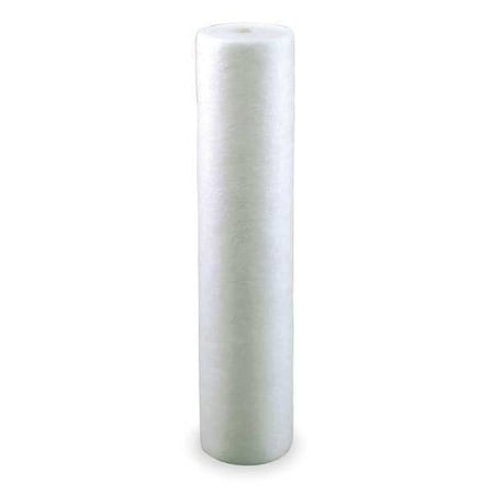 Pentair Pentek 155360-75 - String Wound Filter Cartridge, 20 gpm, 1 Micron, 4-1/2" O.D., 20 in H