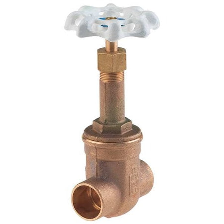 Milwaukee Valve UP149 1 - Gate Valve,1 In.,Solder,Bronze