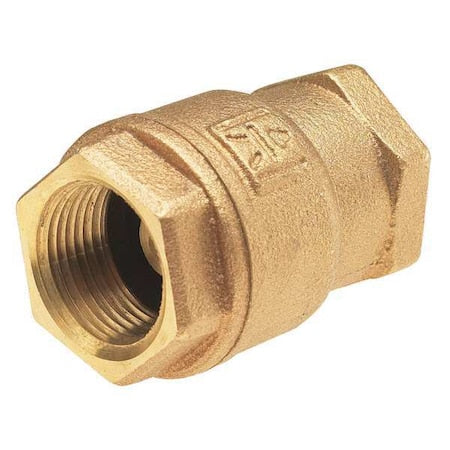 Milwaukee Valve UP548T 1 1/2 - 1-1/2" Threaded Low Lead Bronze Spring Check Valve