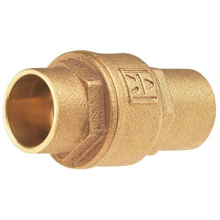 Milwaukee Valve UP1548T 1/2 - 1/2" Solder Low Lead Bronze Spring Check Valve