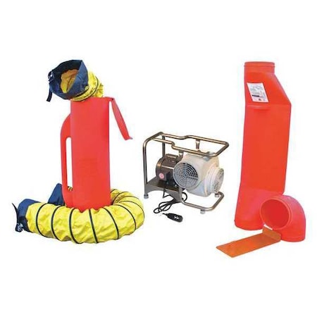 Air Systems Intl SVB-E8SCUP - Conf. Sp Blower, Contrifical, 3/4 HP