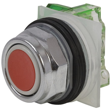 Schneider Electric 9001KR3RH5 - Push Button Operator, Extended, Momentary Action, Not Applicable Release, Non-Illuminated, Red