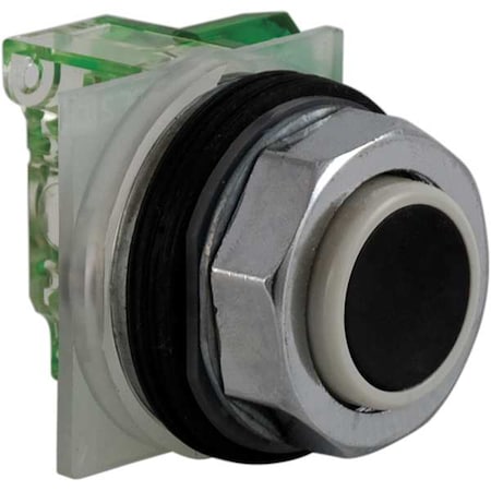Schneider Electric 9001KR3BH5 - Push Button Operator, 30 mm, 1 NO, Black