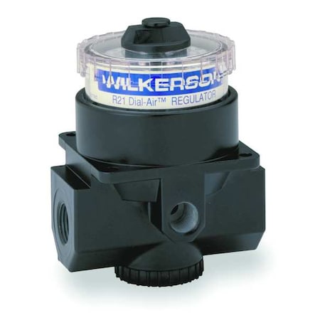 Wilkerson R21-02-000 - Air Regulator,1/4 In NPT,117 cfm,300 psi