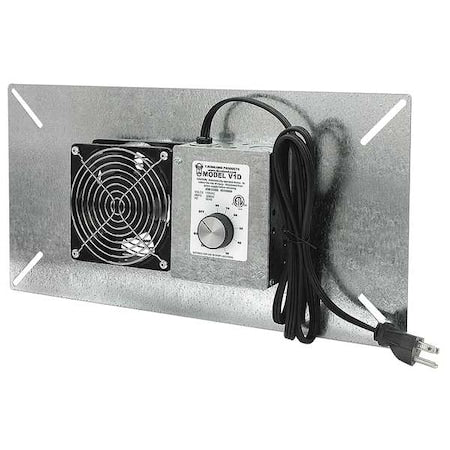 Tjernlund Products V1D - 110 cfm Crawl Space Fan, Plug-in