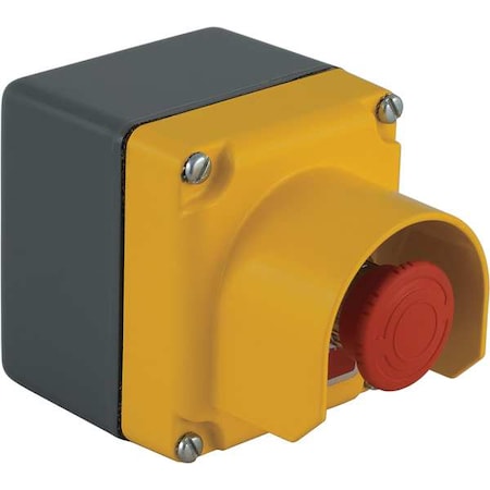 Schneider Electric 9001KYG1Y2 - Control Station,Dead-End,Push Button,Red