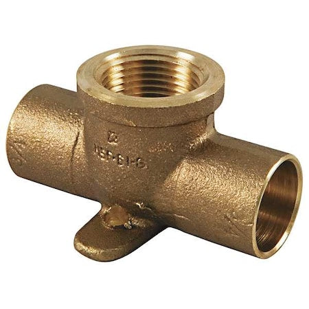 Nibco 7125LF-34 - Tee,Bronze,Cup3/4",Cup3/4",FNPT3/4"