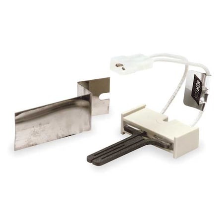 Robertshaw 41-404 - Hot Surface Igniter, LP/NG, 120, 4 1/2 in L., Silicon Carbide, Mounting Adapter