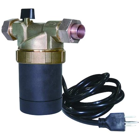 Goulds E1-BCUFNRNW-01 - Hot Water Circulating Pump, 1/150 hp, 100 to 240, 1 Phase, Union Connection