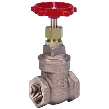 Milwaukee Valve 105 2-1/2" - Gate Valve,Class 125,2-1/2 In.,FNPT
