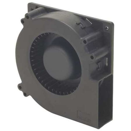 Dayton 5JME6 - Compact Blower, Square, 48 V DC, - Phase, PBT Plastic, 4 3/4 in W.