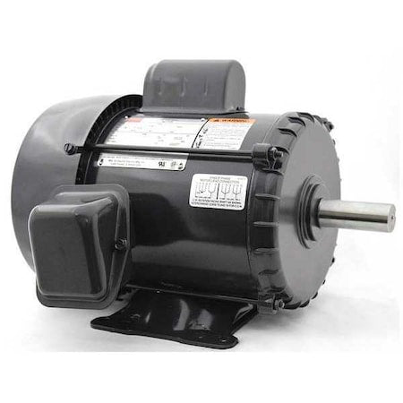 Dayton 5K966 - Capacitor-Start General Purpose Motor, 2 hp HP, 115/230 V AC Voltage, 182 T Frame