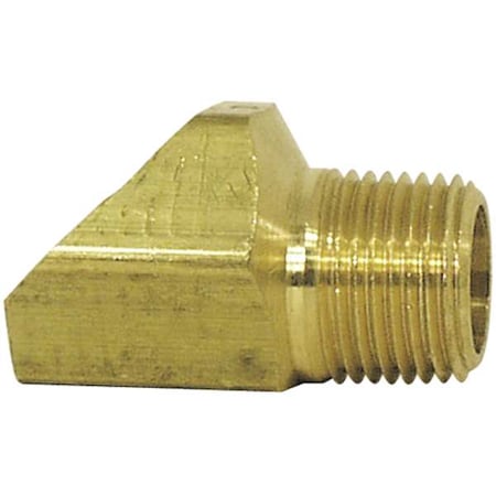 Parker 259IFHD-4-2 - 1/8" MNPS x 1/4" Flare Brass 45 Degree Elbow 10 PK