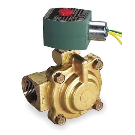 Asco 8220G410 - Solenoid Valve, 2-Way, 2-Position, Normally Closed, 1 in Pipe Size, 120 V AC, Diaphragm, Piston