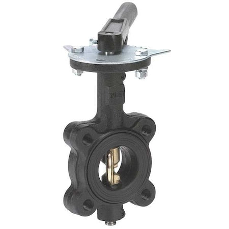 Milwaukee Valve ML-233E 3 - Butterfly Valve,Lug Style,Pipe Size 3 In