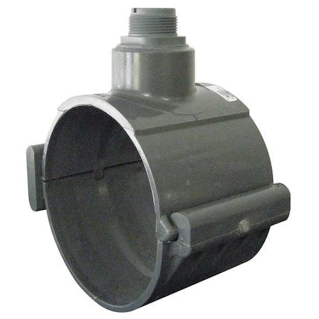 Signet PVUS060 - PVC,Saddle Clamp Tee,6in Socket,6in Socket