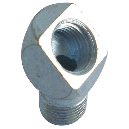 Westward 5NUF8 - Grease Fitting Adapter,Steel,45 ,PK5