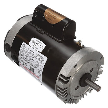Century B976 - Pool Pump Motor, Permanent Split Capacitor, 1 1/2, 1/5 HP, 56 C Frame, 3,450/1,725 Nameplate RPM