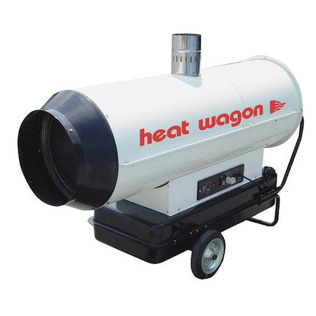 Heat Wagon HVF210 - Portable Oil and Kerosene Torpedo Heater, 174,900 Btu H, #1 Diesel, #2 Diesel, Jet A, JP-8, Kerosene