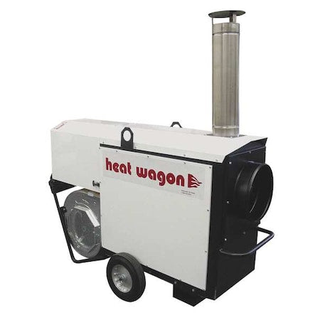 Heat Wagon VG400 - Portable Gas Ducted Tent and Remediation Heater, Vapor Propane, Natural Gas, Direct Spark, 60 in L