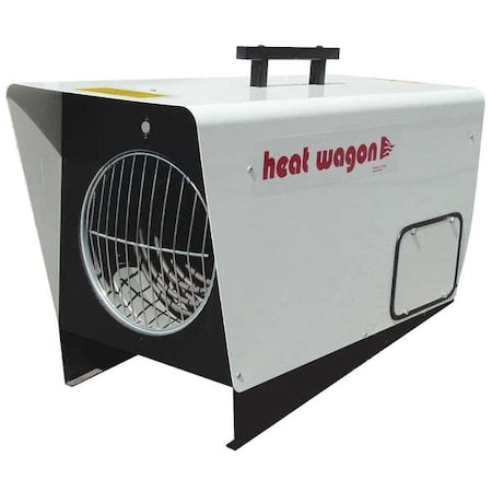 Heat Wagon P1800-3 - Portable Electric Salamander Heater, 18k W/12k W, 208/240 V AC, 3 Phase, 65,000/41,200 Btu H