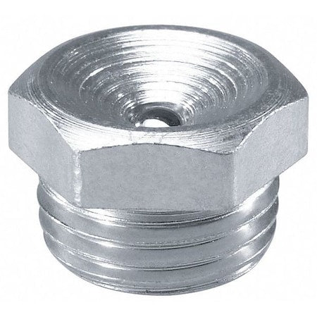 Gf&D Systems 5PU59 - Grease Fitting,Str,1/4-28 UNF Flush,PK10
